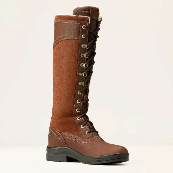 Women English Riding Boots Ariat Wythburn Tall Waterproof Boot Dark Brown Women English Riding Boots Ariat Wythburn Tall Waterproof Boot Dark Brown
