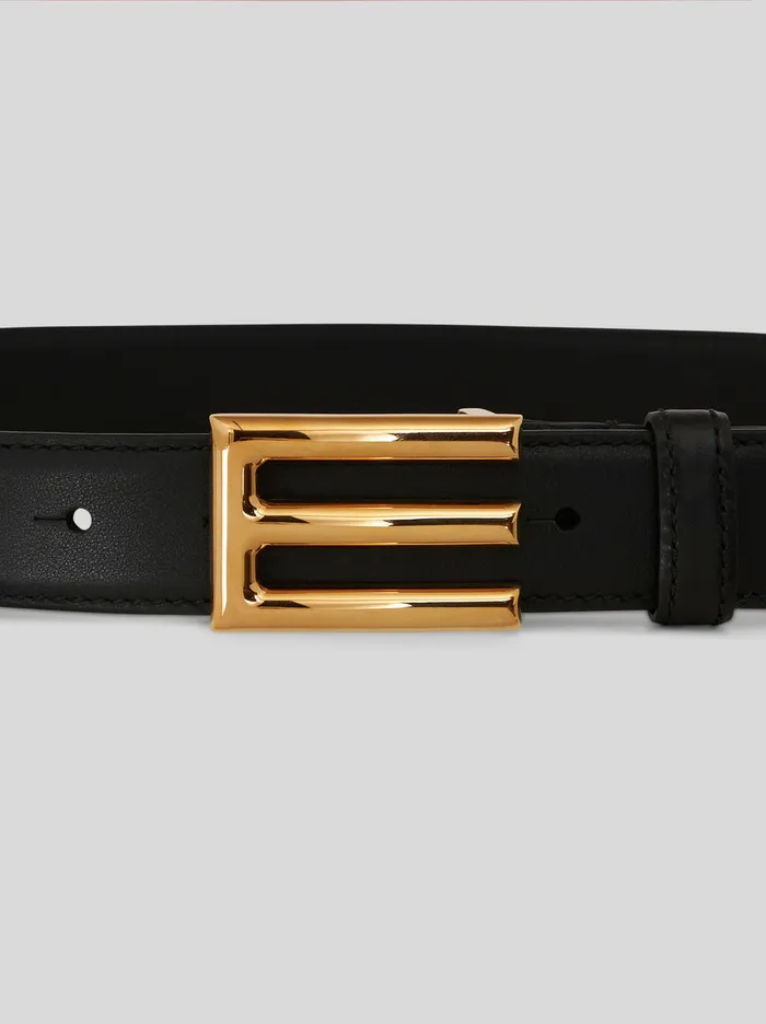 Women Etro Belts Belt With Buckle Black Women Etro Belts Belt With Buckle Black
