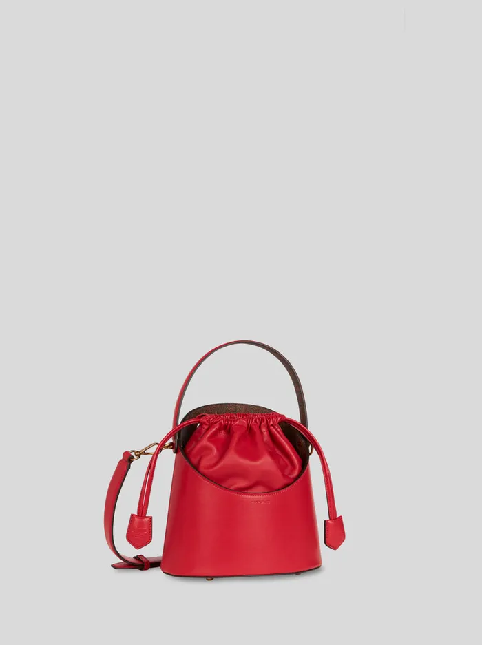 Women Etro Cross Body Bags Medium Saturno Bag Red Women Etro Cross Body Bags Medium Saturno Bag Red