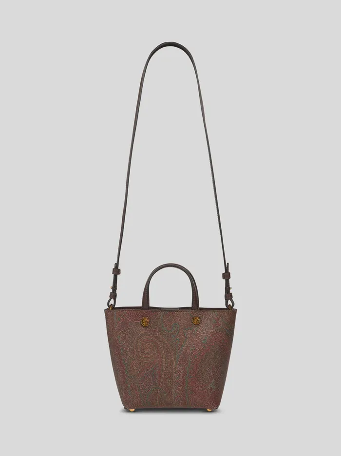 Women Etro Cross Body Bags Mini Essential Bag Brown Women Etro Cross Body Bags Mini Essential Bag Brown