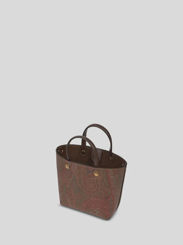 Women Etro Cross Body Bags Mini Essential Bag Brown Women Etro Cross Body Bags Mini Essential Bag Brown
