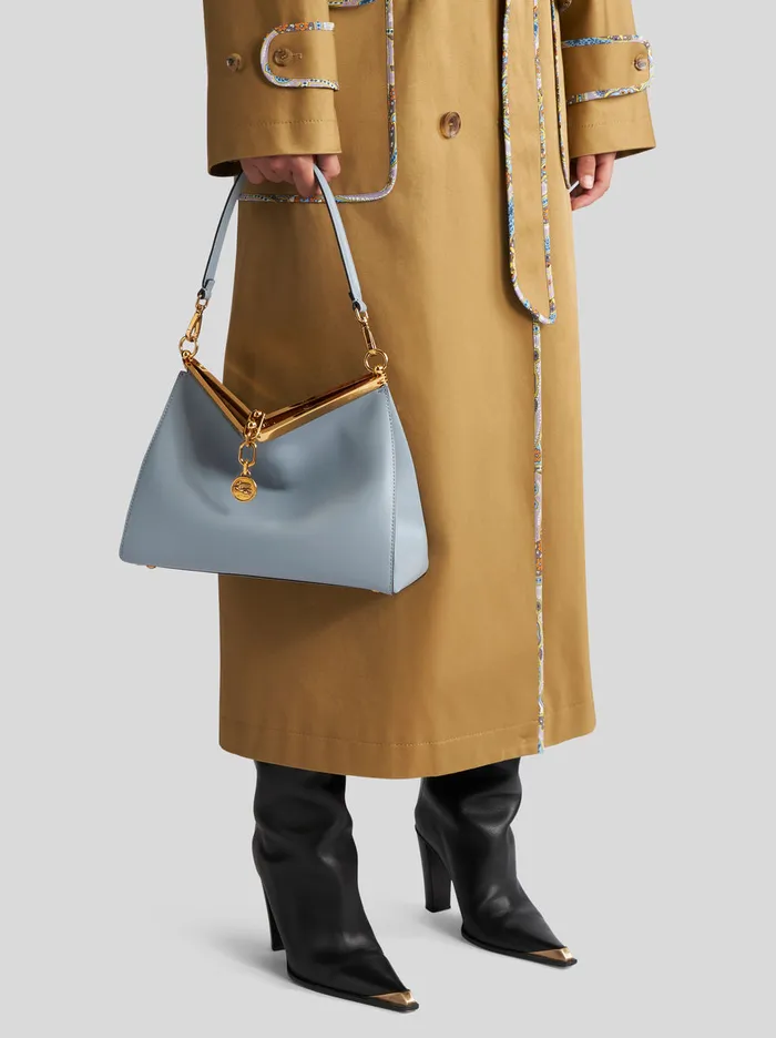 Women Etro Handbags Medium Vela Bag Light Blue Women Etro Handbags Medium Vela Bag Light Blue
