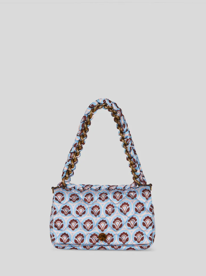 Women Etro Shoulder Bags Medium Bond Bag Light Blue