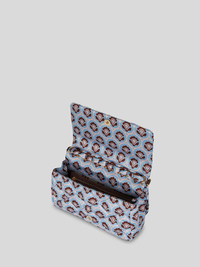 Women Etro Shoulder Bags Medium Bond Bag Light Blue Women Etro Shoulder Bags Medium Bond Bag Light Blue