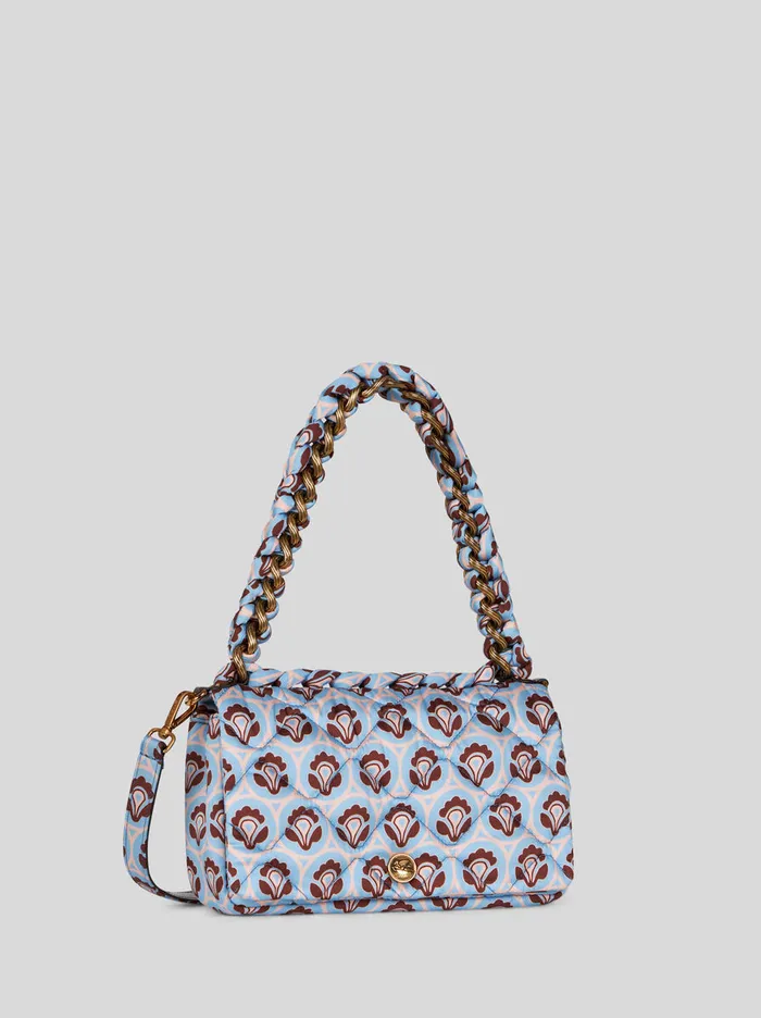 Women Etro Shoulder Bags Medium Bond Bag Light Blue Women Etro Shoulder Bags Medium Bond Bag Light Blue