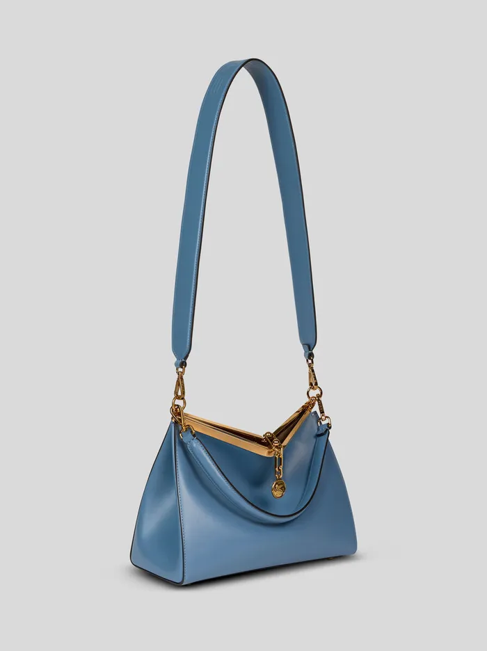 Women Etro Shoulder Bags Medium Vela Bag Light Blue Women Etro Shoulder Bags Medium Vela Bag Light Blue