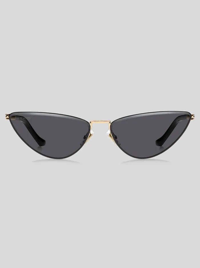 Women Etro Sunglasses Luxury Metal Sunglasses Pink