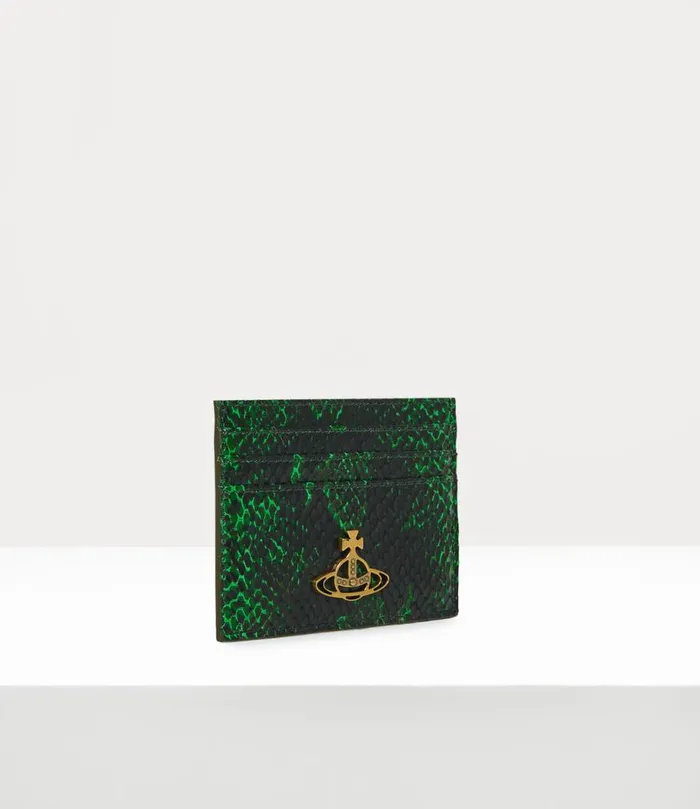 Women Flat Card Holder Green Vivienne Westwood Wallets And Purses Women Flat Card Holder Green Vivienne Westwood Wallets And Purses