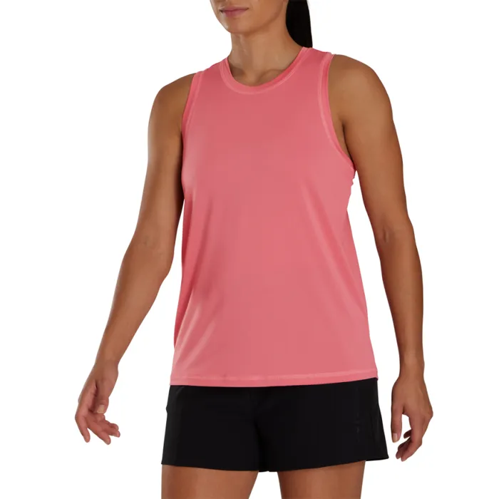 Women FootJoy Shirts Training Tank Top Rose