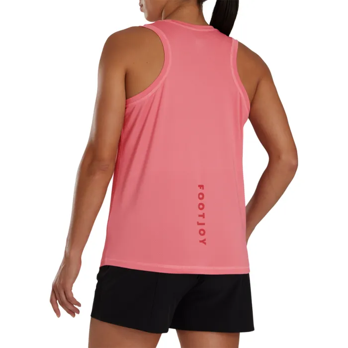 Women FootJoy Shirts Training Tank Top Rose Women FootJoy Shirts Training Tank Top Rose