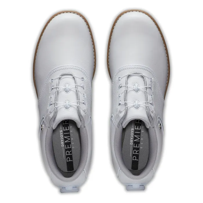 Women FootJoy Spiked Premiere Series 8211 Bel Air BOA White Women FootJoy Spiked Premiere Series 8211 Bel Air BOA White