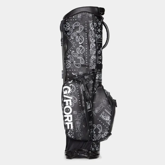 Women GFORE Black Bandana Killer Luxe Golf Golf Bags