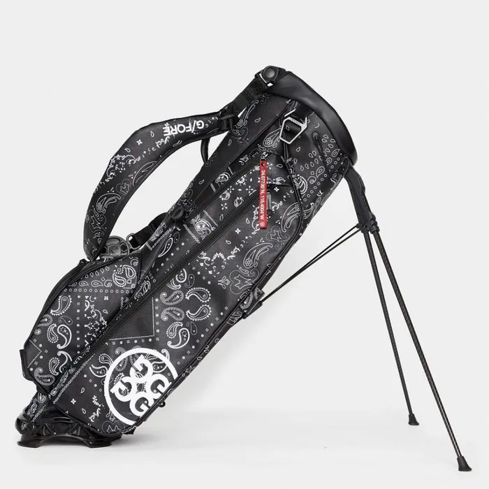 Women GFORE Black Bandana Killer Luxe Golf Golf Bags