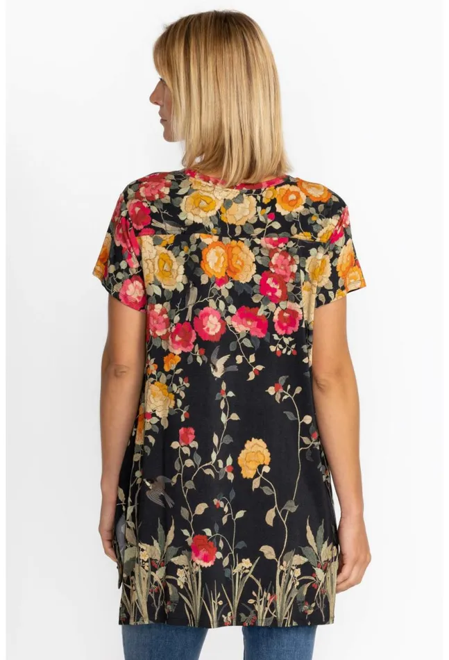 Women Graceful Drape Tunic Graceful Johnny Was Tops