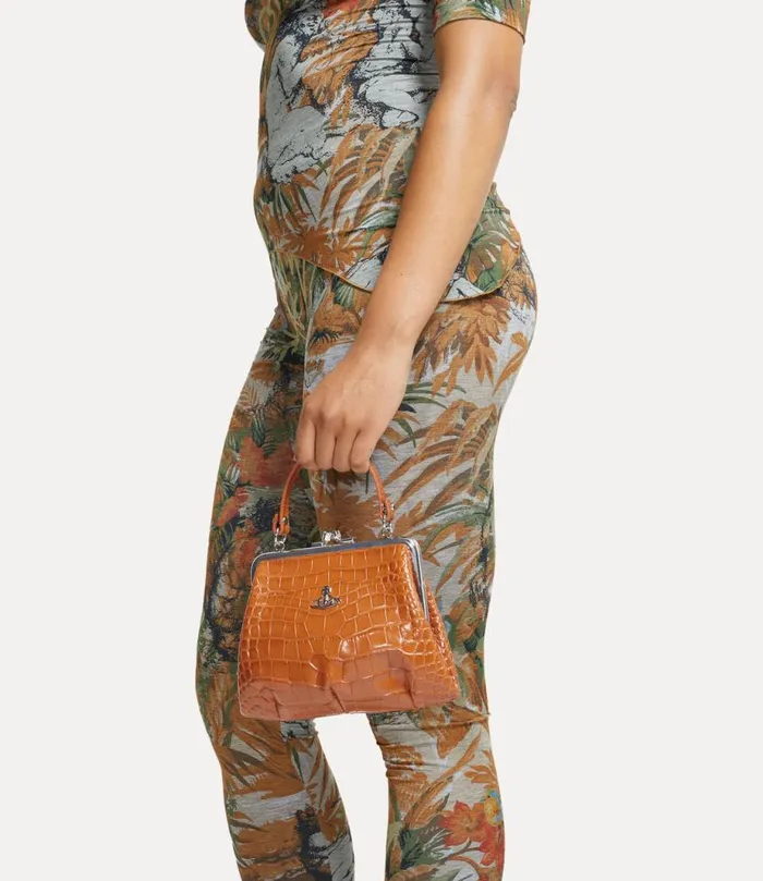 Women Granny Frame Purse Burntorange Vivienne Westwood Handbags Women Granny Frame Purse Burntorange Vivienne Westwood Handbags