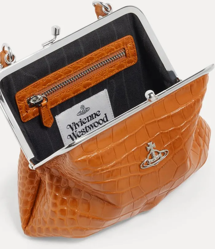 Women Granny Frame Purse Burntorange Vivienne Westwood Handbags Women Granny Frame Purse Burntorange Vivienne Westwood Handbags