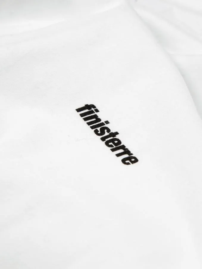 Women Harlyn Logo Long Sleeve TShirt White Finisterre Tops and TShirts