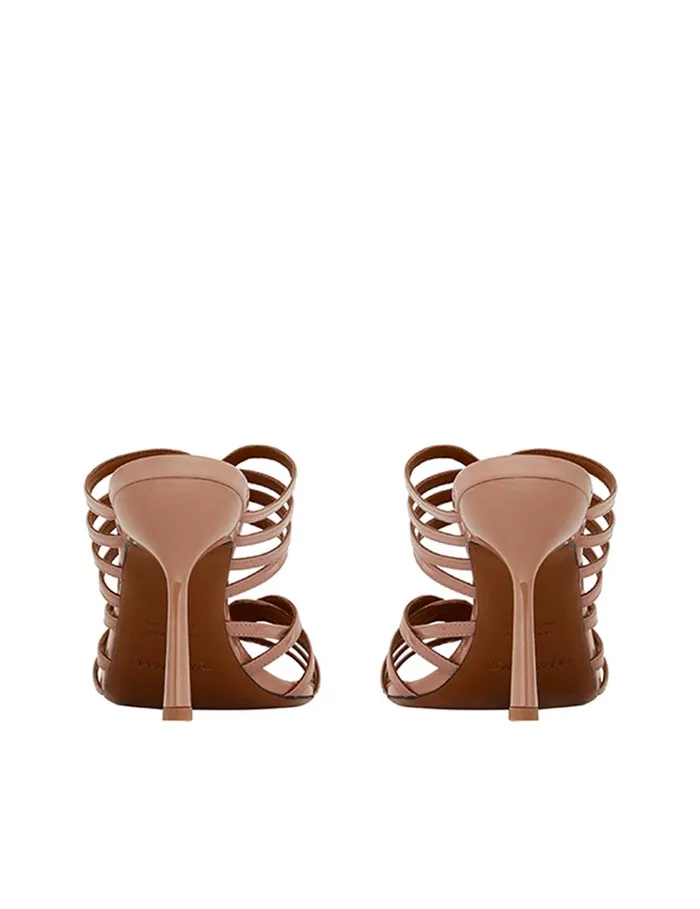 Women Heels Zimmermann Aura Mule Sandal 85 Peach