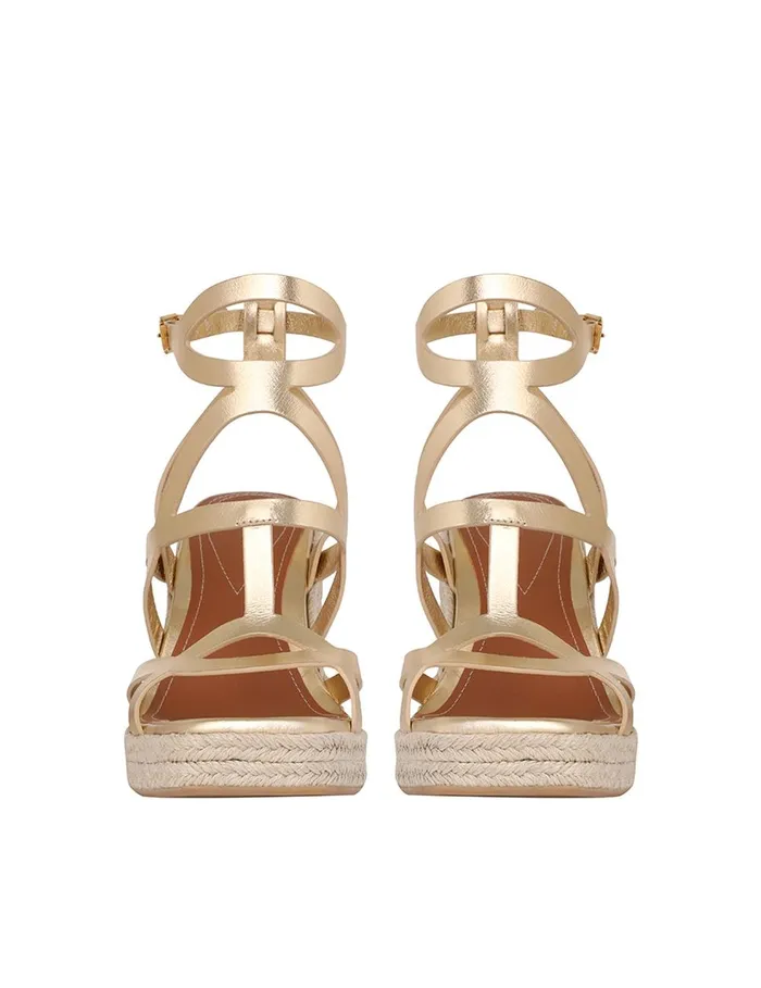 Women Heels Zimmermann Bay Espadrilles 110 Gold