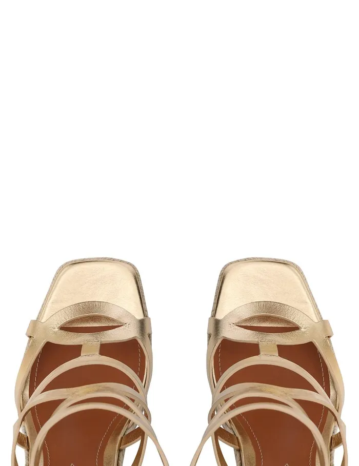 Women Heels Zimmermann Bay Espadrilles 110 Gold