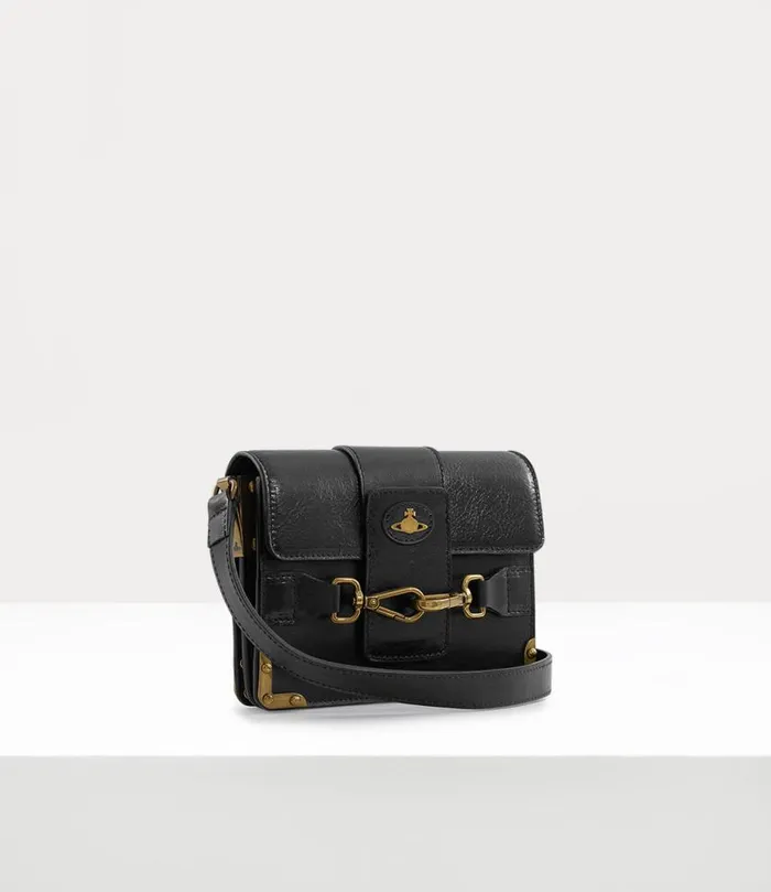 Women Horsebit Flap S Black Vivienne Westwood Handbags Women Horsebit Flap S Black Vivienne Westwood Handbags