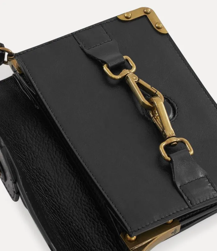 Women Horsebit Flap S Black Vivienne Westwood Handbags Women Horsebit Flap S Black Vivienne Westwood Handbags