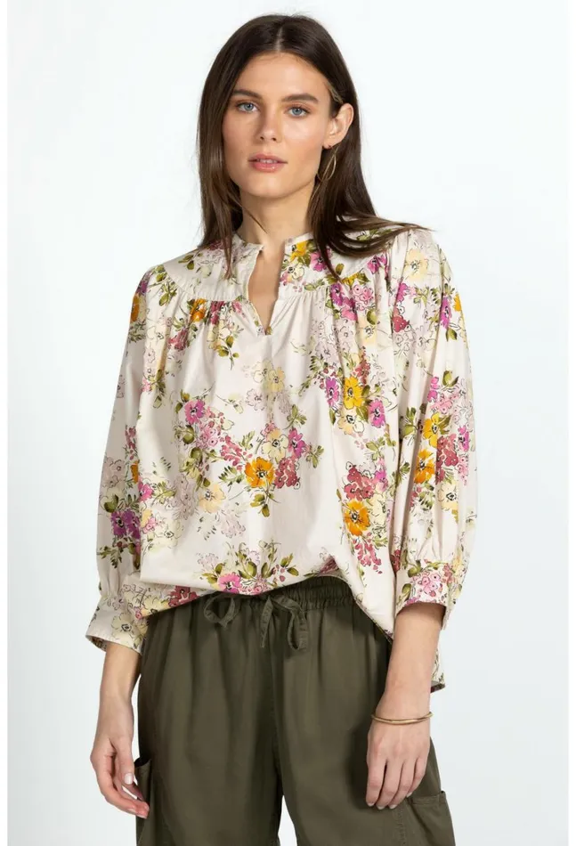 Women Isabella Blouse Multi Johnny Was Tops
