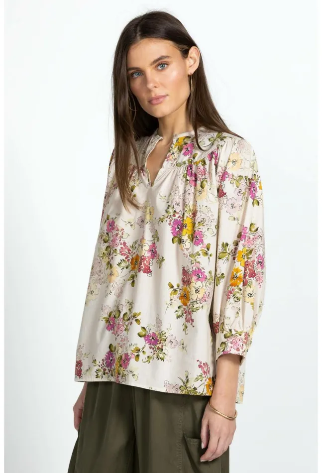Women Isabella Blouse Multi Johnny Was Tops