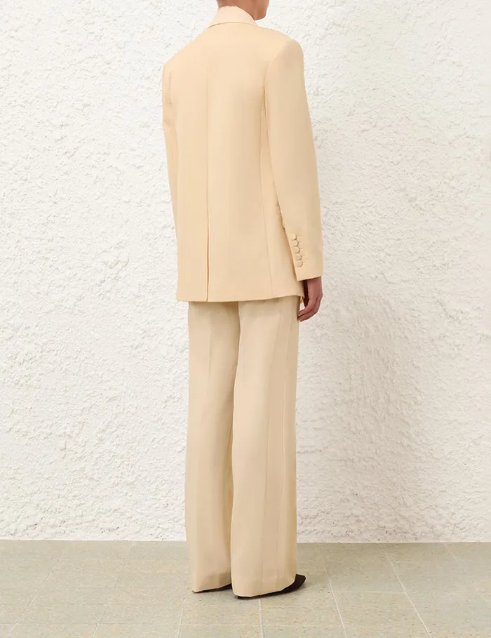 Women Jackets and Coats Zimmermann Illustration Shawl Tux Jacket Tea