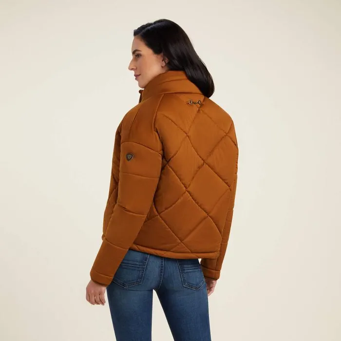 Women Jackets and Vests Ariat Adena Insulated Jacket Chestnut Women Jackets and Vests Ariat Adena Insulated Jacket Chestnut