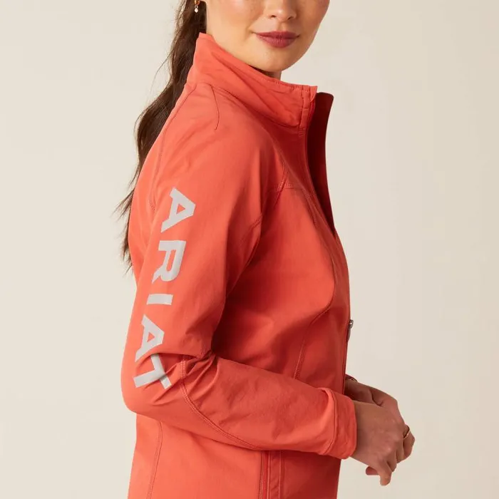 Women Jackets and Vests Ariat Agile Softshell Jacket Baked Apple Women Jackets and Vests Ariat Agile Softshell Jacket Baked Apple