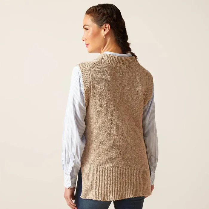 Women Jackets and Vests Ariat Bellefonte Vest Tan Women Jackets and Vests Ariat Bellefonte Vest Tan