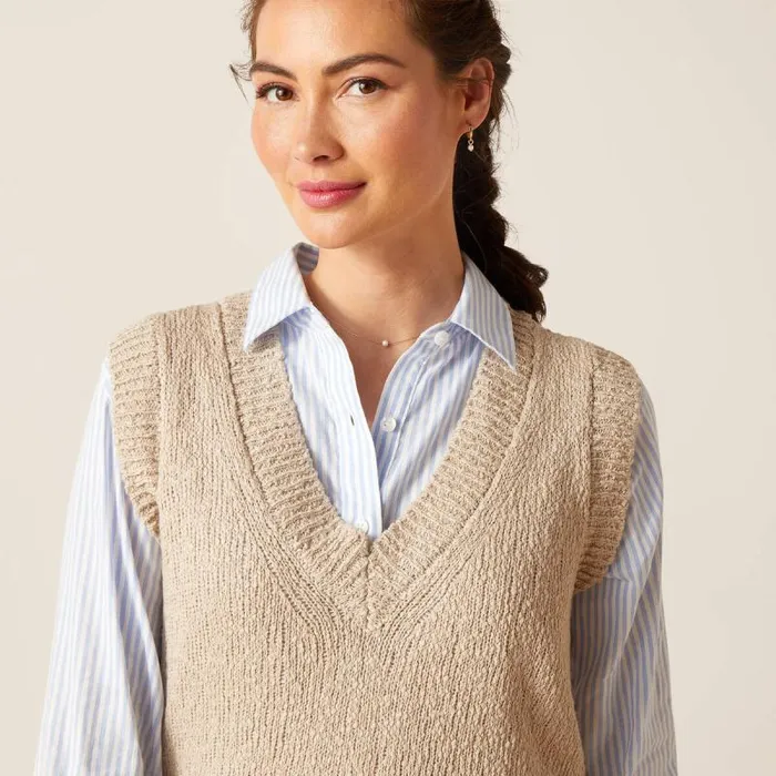 Women Jackets and Vests Ariat Bellefonte Vest Tan Women Jackets and Vests Ariat Bellefonte Vest Tan