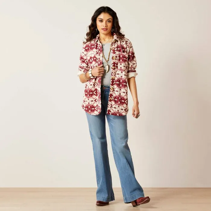 Women Jackets and Vests Ariat Fillmore Shirt Jacket Fillmore Sw Print Women Jackets and Vests Ariat Fillmore Shirt Jacket Fillmore Sw Print