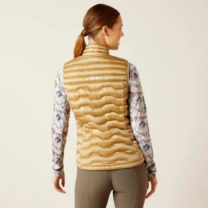 Women Jackets and Vests Ariat Ideal Down Vest Iridescent Fields Of Rye Women Jackets and Vests Ariat Ideal Down Vest Iridescent Fields Of Rye