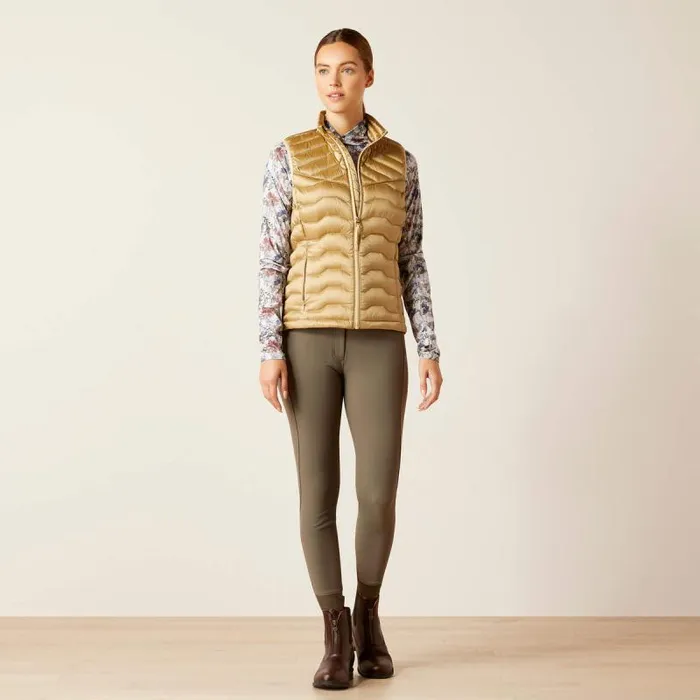 Women Jackets and Vests Ariat Ideal Down Vest Iridescent Fields Of Rye Women Jackets and Vests Ariat Ideal Down Vest Iridescent Fields Of Rye