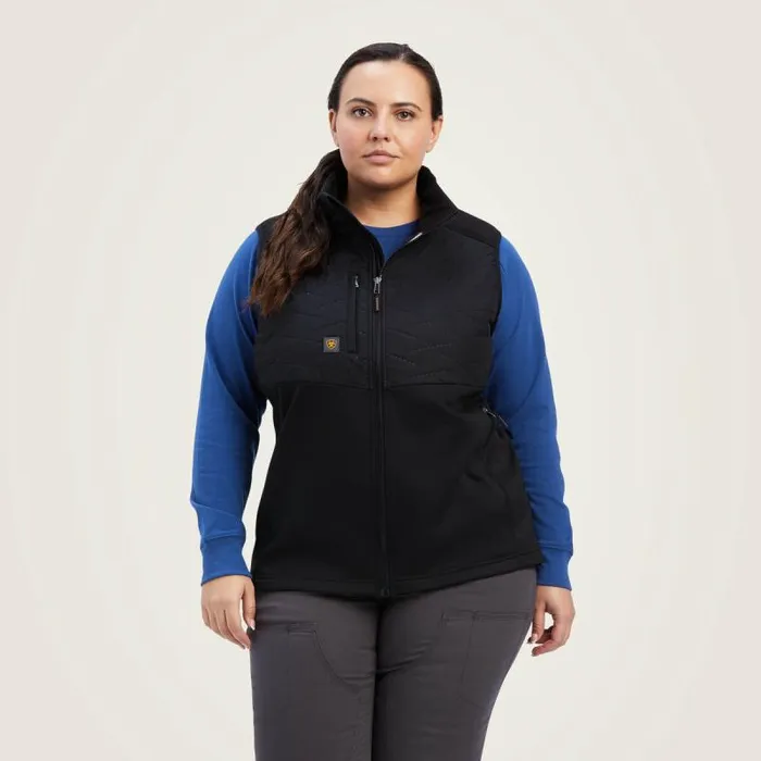 Women Jackets and Vests Ariat Rebar Cloud 9 Insulated Vest Black Women Jackets and Vests Ariat Rebar Cloud 9 Insulated Vest Black