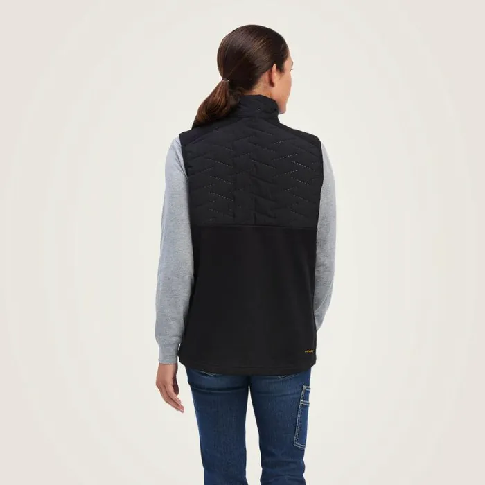 Women Jackets and Vests Ariat Rebar Cloud 9 Insulated Vest Black Women Jackets and Vests Ariat Rebar Cloud 9 Insulated Vest Black