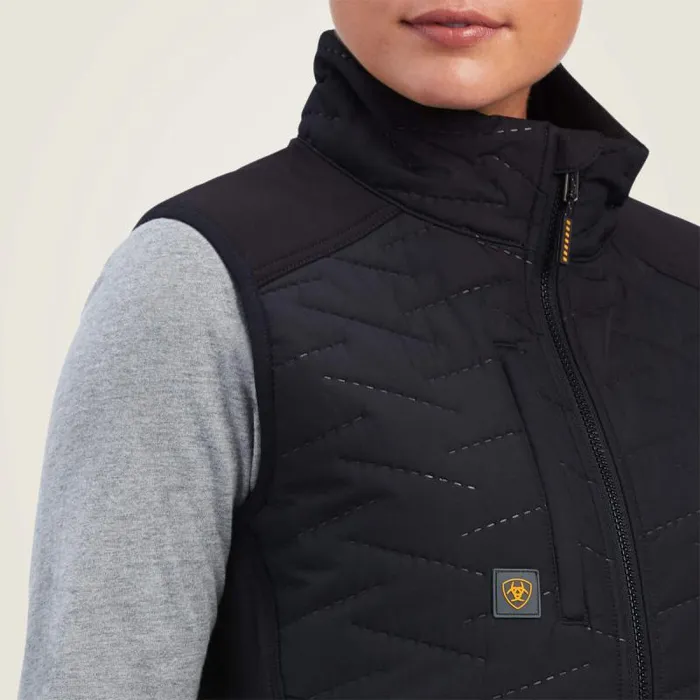 Women Jackets and Vests Ariat Rebar Cloud 9 Insulated Vest Black Women Jackets and Vests Ariat Rebar Cloud 9 Insulated Vest Black