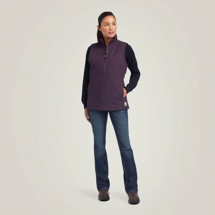 Women Jackets and Vests Ariat Rebar DuraCanvas Insulated Vest Plum Perfect Women Jackets and Vests Ariat Rebar DuraCanvas Insulated Vest Plum Perfect