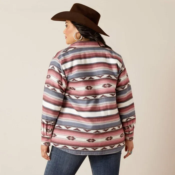 Women Jackets and Vests Ariat Shacket Shirt Jacket Serape