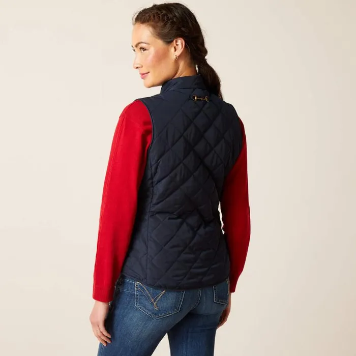 Women Jackets and Vests Ariat Woodside Vest Navy