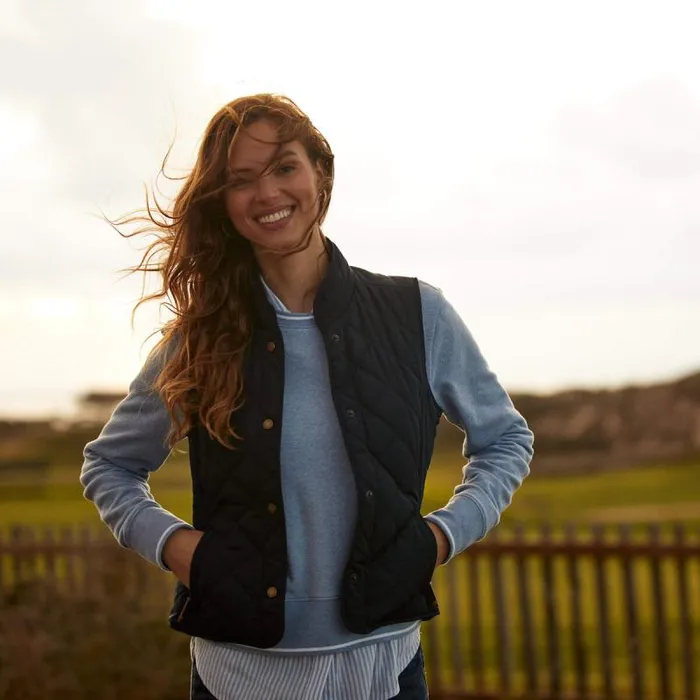 Women Jackets and Vests Ariat Woodside Vest Navy