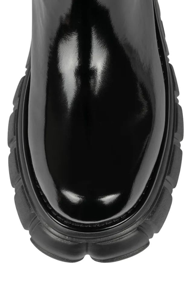 Women Jeffrey Campbell Ankle To Mid STOMPED Black Box