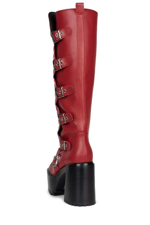 Women Jeffrey Campbell Boot MOTOXX Black