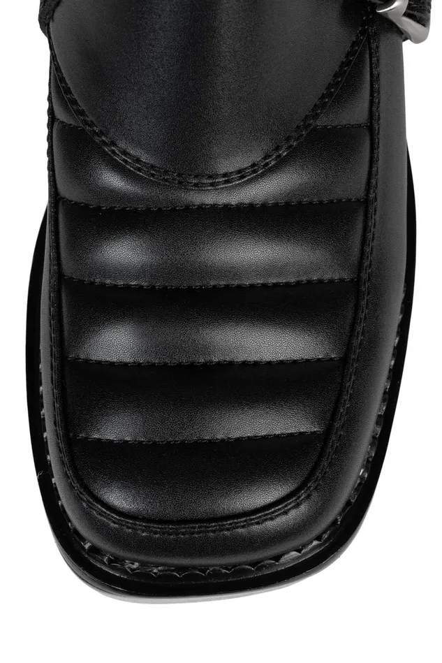 Women Jeffrey Campbell Boot MOTOXX Black