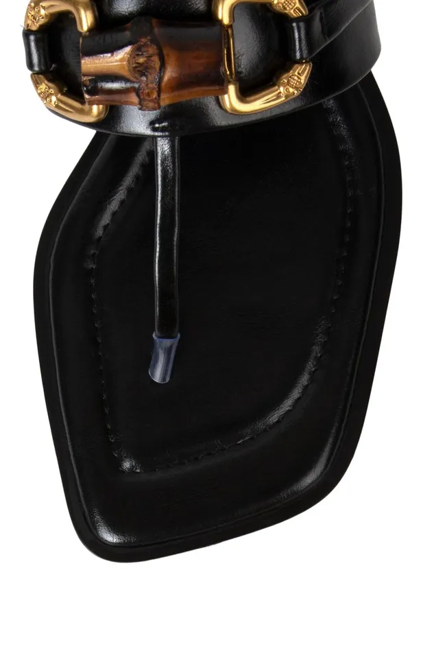 Women Jeffrey Campbell Flat BORABORA Black Gold