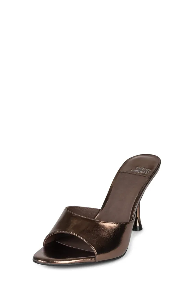 Women Jeffrey Campbell Heel AGENT Bronze