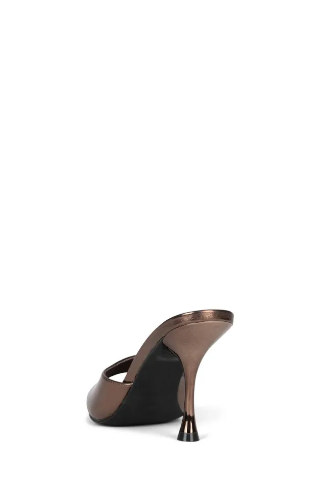 Women Jeffrey Campbell Heel AGENT Bronze
