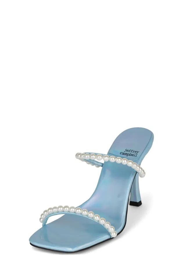 Women Jeffrey Campbell Heel AKOYAP Red Mirage